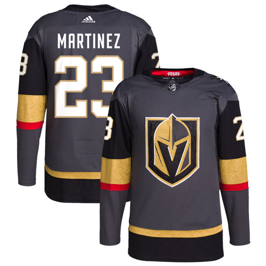 Alec Martinez Vegas Golden Knights adidas Alternate Authentic Pro Jersey - Gray