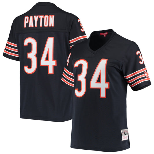 Walter Payton Chicago Bears Mitchell & Ness Women's 1985 Legacy Replica Jersey - Navy