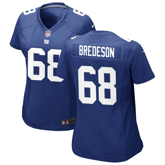 Ben Bredeson New York Giants Nike Women's Jersey - Royal