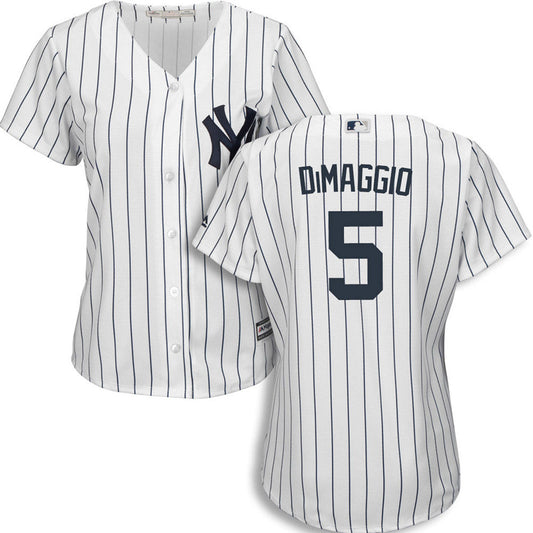 Women's New York Yankees Joe DiMaggio Replica Home Jersey - White