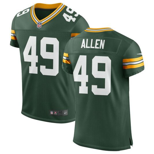 Austin Allen Green Bay Packers Nike Classic Elite Jersey - Green