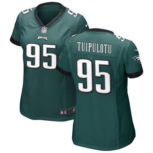 Marlon Tuipulotu Philadelphia Eagles Nike Women's Game Jersey - Midnight Green