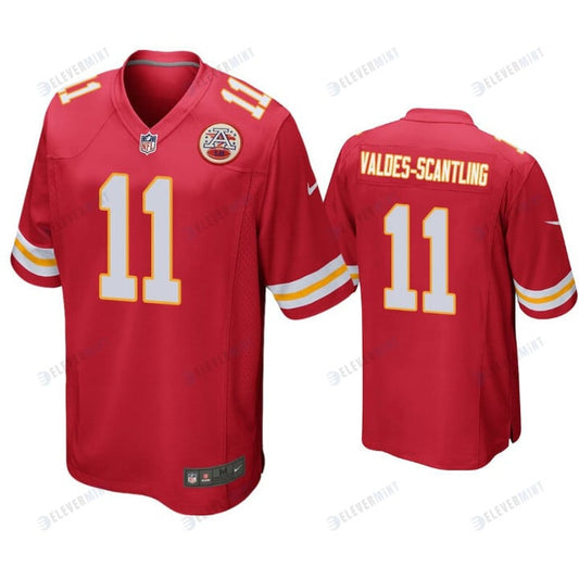 Marquez Valdes-Scantling 11 Kansas City Chiefs Game Men Jersey - Red Jersey