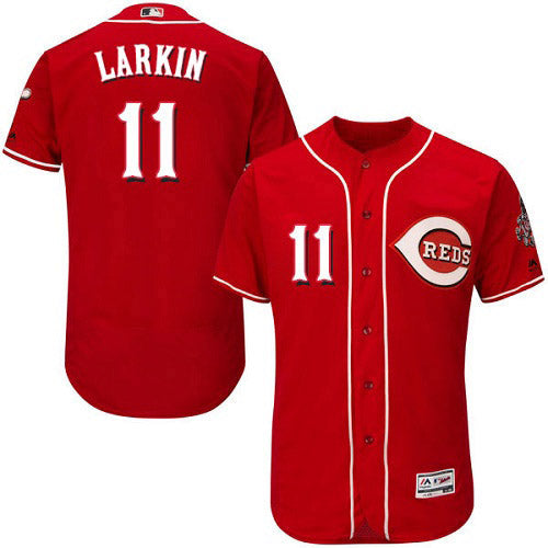 Youth Cincinnati Reds Barry Larkin Replica Alternate Jersey - Red