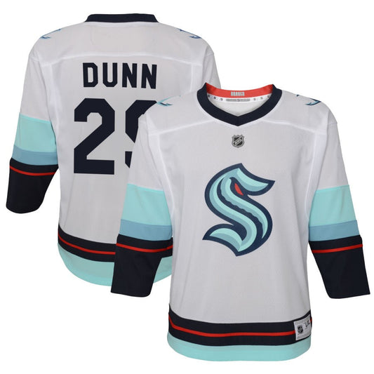 Vince Dunn Seattle Kraken Toddler Away Replica Jersey - White