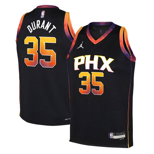 Youth Phoenix Suns Kevin Durant Statement Edition Jersey - Black