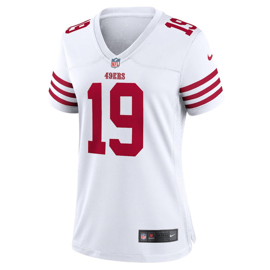 Women's Deebo Samuel Nike 49ers Game Player Jersey - White