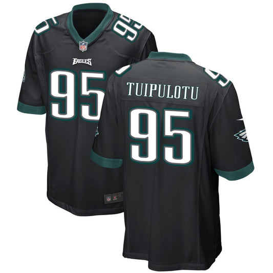 Marlon Tuipulotu Philadelphia Eagles Nike Alternate Game Jersey - Black