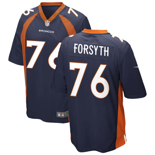 Alex Forsyth Denver Broncos Nike Youth Game Jersey - Navy