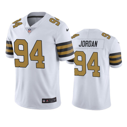 Youth New Orleans Saints Cam Jordan Vapor Jersey - White