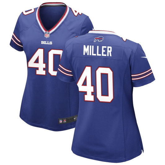 Von Miller Buffalo Bills Nike Women's Game Jersey - Royal