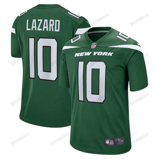 Allen Lazard 10 New York Jets Game Player Jersey - Gotham Green