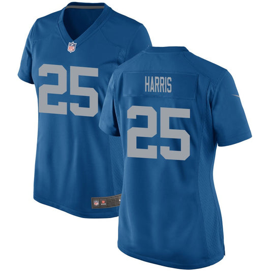 Will Harris Detroit Lions Nike Women's Throwback Game Jersey - Blue