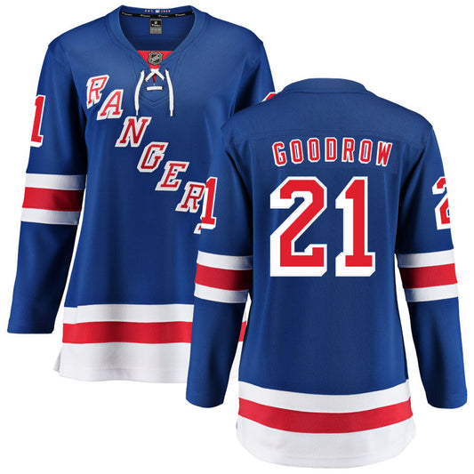 Barclay Goodrow New York Rangers Fanatics Branded Women's Home Breakaway Jersey - Blue