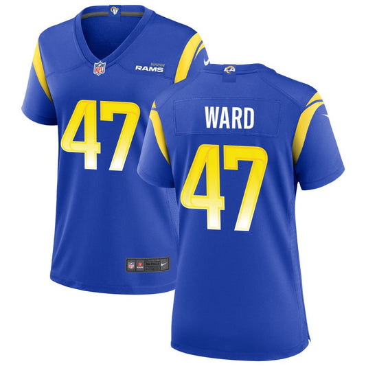 Alex Ward Nike Los Angeles Rams Women's Game Jersey - Royal