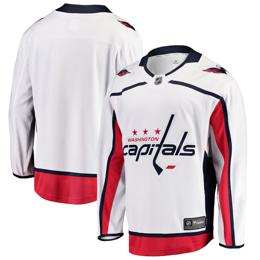 Washington Capitals Fanatics Branded Breakaway Away Jersey - White