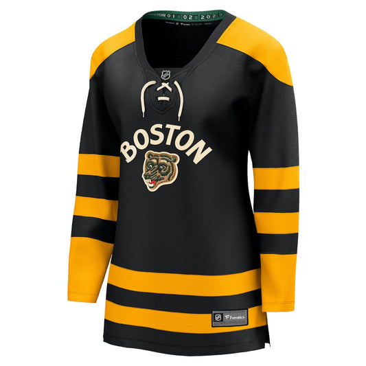 Women's  Fanatics Bruins 2023 Winter Classic Blank Jersey - Black