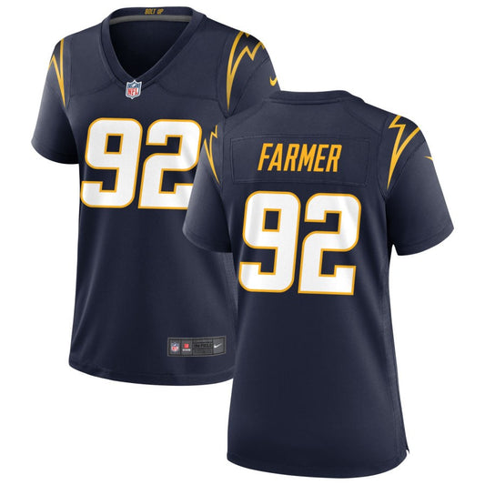 Andrew Farmer Los Angeles Chargers Nike Women's Alternate Game Jersey - Navy