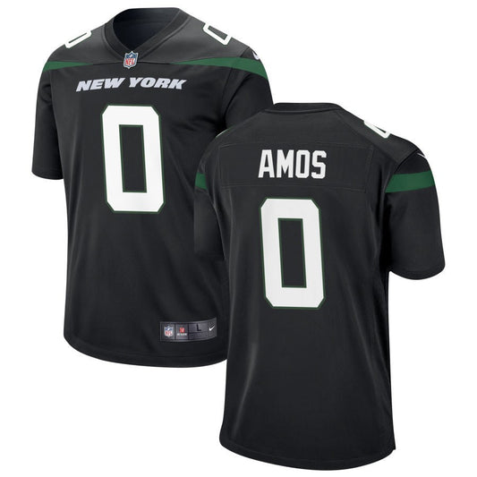 Adrian Amos New York Jets Nike Youth Game Jersey - Black