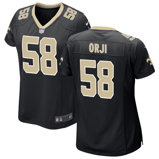 Anfernee Orji New Orleans Saints Nike Women's Game Jersey - Black