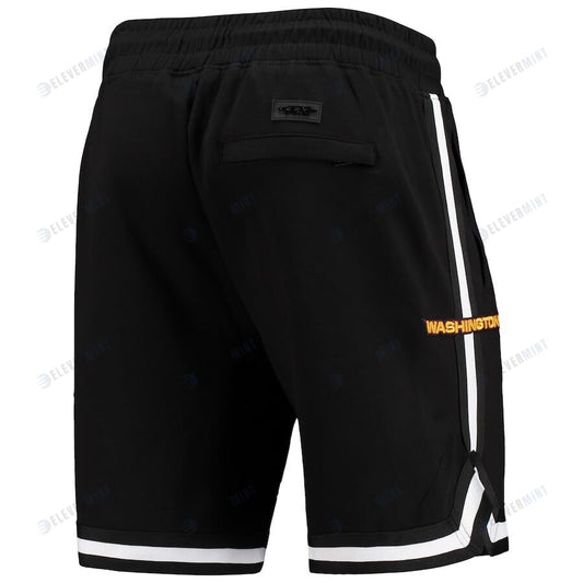 Washington Commanders Team Standard Core Logo Shorts - Black