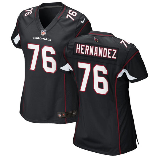 Will Hernandez Arizona Cardinals Nike Women's Alternate Game Jersey - Black