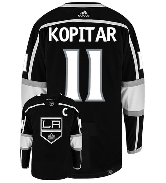 Anze Kopitar Los Angeles Kings Adidas Primegreen Authentic NHL Hockey Jersey