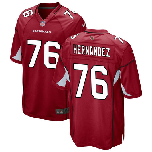 Will Hernandez Arizona Cardinals Nike Game Jersey - Cardinal