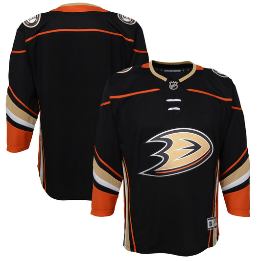 Anaheim Ducks Youth Home Premier Jersey - Black